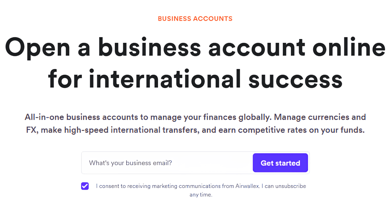 Airwallex SIGN UP